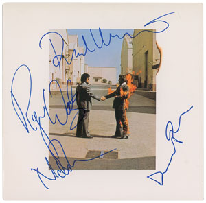 Lot #9388  Pink Floyd Signed Album