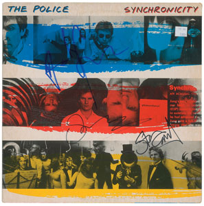 Lot #9390 The Police Signed Album