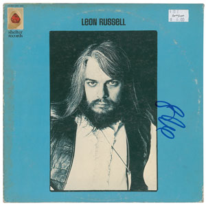 Lot #9399 Leon Russell Signed Album - Image 1