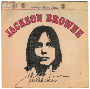 Lot #9339 Jackson Browne Signed Album