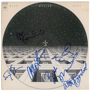 Lot #9334  Blue Oyster Cult Signed Album - Image 1