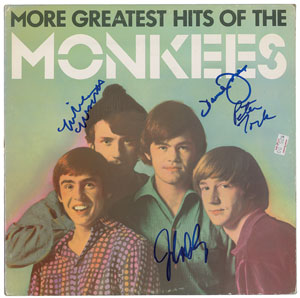 Lot #9380 The Monkees Signed Album