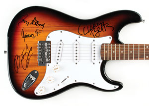 Lot #9322  Allman Brothers Signed Guitar - Image 2