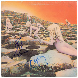 Lot #9374  Led Zeppelin Signed Album