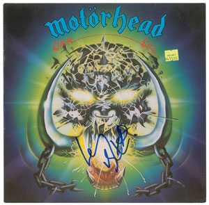 Lot #9381  Motorhead: Lemmy Kilmister Signed Album - Image 1