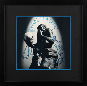 Lot #9224  Van Halen Signed 45 RPM Record - Image 2