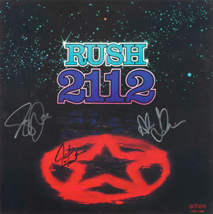 Lot #9220  Rush Signed Album - Image 1