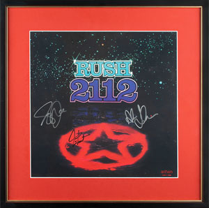 Lot #9220  Rush Signed Album - Image 2