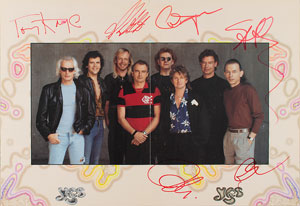 Lot #9226  Yes Signed Tour Book - Image 1