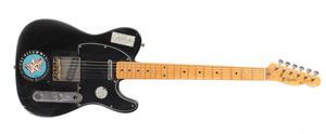 Lot #9256 The Clash: Joe Strummer's Fender Squier Telecaster Guitar - Image 1
