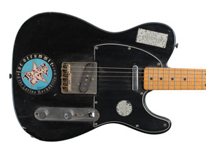 Lot #9256 The Clash: Joe Strummer's Fender Squier Telecaster Guitar - Image 2