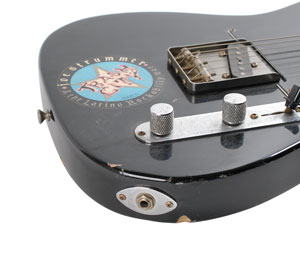 Lot #9256 The Clash: Joe Strummer's Fender Squier Telecaster Guitar - Image 6