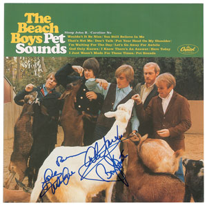 Lot #9325 The Beach Boys Signed Album