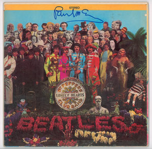 Lot #9379 Paul McCartney Signed Album - Image 1