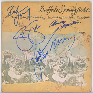 Lot #9340  Buffalo Springfield Signed Album