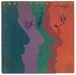 Lot #9349  Creedence Clearwater Revival Signed Album - Image 1