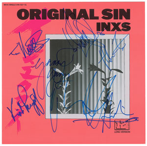 Lot #9365  INXS Signed Album - Image 1