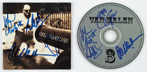 Lot #9415  Van Halen Signed CD - Image 2