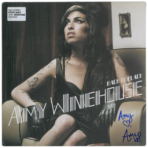 Lot #9420 Amy Winehouse Signed Album