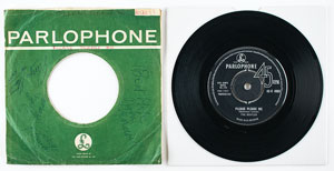 Lot #9014  Beatles Signed 'Please Please Me' 45 RPM Record - Image 1