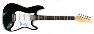 Lot #9271  Guns N' Roses: Axl Rose Signed Guitar - Image 1