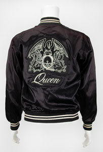 Lot #9117  Queen 1977 'A Day at The Races' Tour Jacket - Image 1