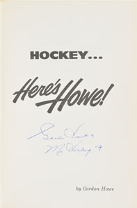 Lot #1009 Gordie Howe - Image 2