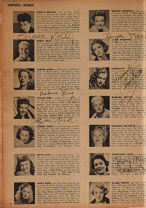 Lot #857  Who's Who in Hollywood Autograph Books: 1952 and 1953 - Image 2