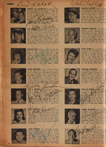 Lot #857  Who's Who in Hollywood Autograph Books: 1952 and 1953 - Image 3
