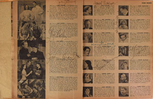Lot #857  Who's Who in Hollywood Autograph Books: 1952 and 1953 - Image 12
