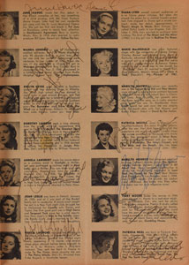 Lot #857  Who's Who in Hollywood Autograph Books: 1952 and 1953 - Image 16