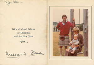 Lot #222  Princess Diana and Prince Charles - Image 1