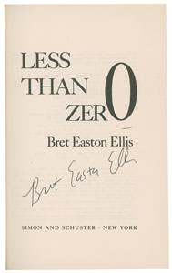 Lot #528 Bret Easton Ellis - Image 2