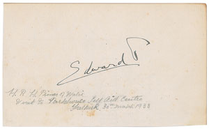 Lot #294  King Edward VIII - Image 1