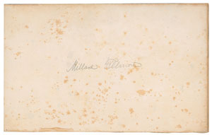 Lot #127 Millard Fillmore - Image 2