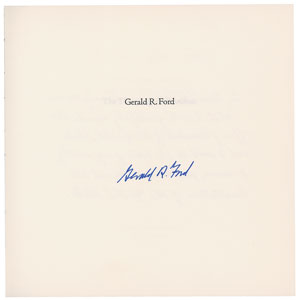 Lot #96 Gerald Ford - Image 2