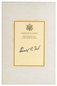 Lot #96 Gerald Ford - Image 3