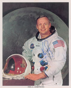 Lot #398 Neil Armstrong - Image 1