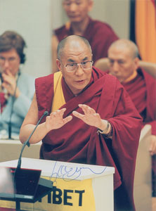 Lot #263  Dalai Lama - Image 1