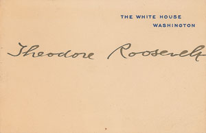 Lot #160 Theodore Roosevelt - Image 1