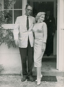 Lot #970 Marilyn Monroe and Arthur Miller