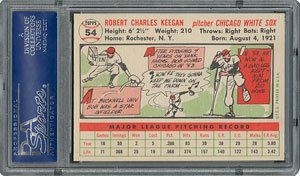 Lot #6056  1956 Topps #54 Bob Keegan - PSA MINT 9 - one Higher! - Image 2