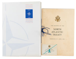Lot #303  North Atlantic Treaty - Image 1
