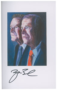 Lot #110 George and George W. Bush - Image 2