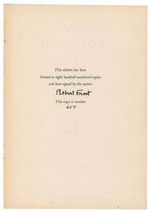Lot #589 Robert Frost - Image 2