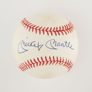 Lot #1117 Mickey Mantle