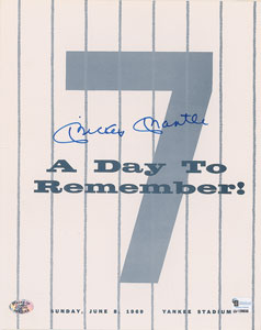 Lot #1118 Mickey Mantle - Image 1