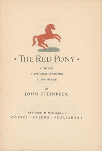Lot #544 John Steinbeck - Image 3
