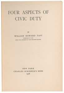Lot #43 William H. Taft - Image 3