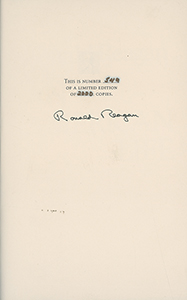 Lot #100 Ronald Reagan - Image 3